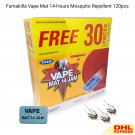 Fumakilla Vape Mat 14 Hours Mosquito Repellent 120's Refill Thermacell
