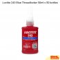 50x Loctite 243 Blue Threadlocker 50ml Medium Strength - Genuine Henkel China
