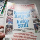 May 1986 Baseball Ratings & Inside Stuff Sports Magazine Special Advertisements