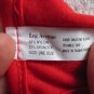 Red Leg Avenue Clear Side Straps Thong Panty One Size Dancer Wear Nylon Spandex