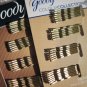 Goody Colour Collection Bobby Slide Hair Pins Bobbies Brunette Blonde Black Mini