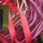 3 Dyed Pink White Bundled Rounded Sticks Wreath Sweet Garden Spring Shop Craft
