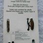 2 Scunci No Slip Grip Slideproof Stay Put Secure Hold Thick Hair Jaw Claw Clips