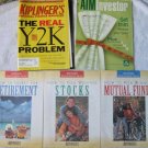November 1999 Kiplinger's Personal Finance Magazine Y2K Problem Staple Bound +++