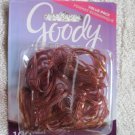 100 Goody Translucent Reddish Pink Plastic Poly Ouchless Elastic Pony Hair Bands
