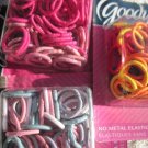 50 Goody Girls Small No Metal Ouchless Hair Band Elastics 2013 Ponytail Holders