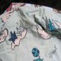 Joe Boxer Small Long Sleeve Collared Button Pajama Top 100% Cotton Cow Over Moon