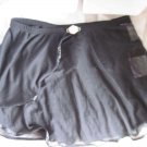 Danskin Now Black Mesh Tutu Wrap Skirt Little Pink Rose M (7/8)- L (10/12) Dance