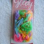30 Goody Secure Hold Flat No Metal Elastics Wide Silicone Hair Bands Java White