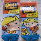 Bob The Builder 1 Pair 6 - 12 - 18 Months Baby Infant Socks Tools Construction