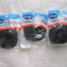 17 Black Goody Ouchless Ponytailer Hair Bands No Metal Elastics 2004 Old Formula