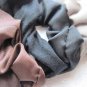 6 Goody Ouchless Starry Nights Soft Fabric Satin Elastic Ponytailer Hair Bands