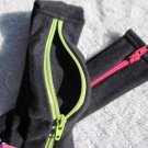 1 Goody Athletique Soft Wide Fabric Zipper Storage Active Head Wrap Band Workout
