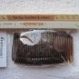 3 Plastic Classic Large 5" Inch Side Hair Comb Fashion Clear Black Brown Allergy