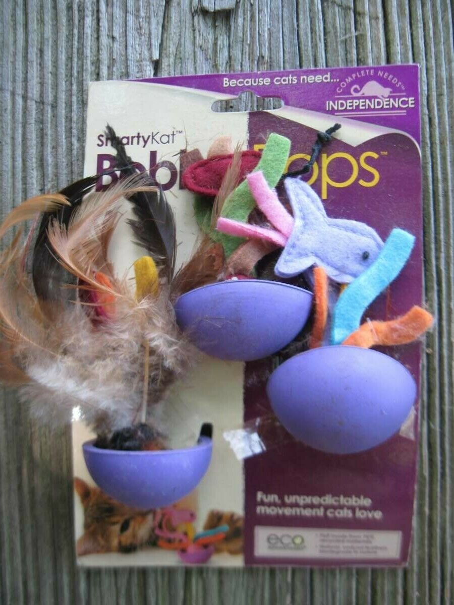 Smarty Kat Bobble Bops Fun Unpredictable Movement Cats Love Independence Toy