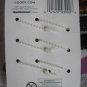 6 Goody Brynn Plastic Claw Clips Black Browns Small Mini Tiny Hair Jaw Holes
