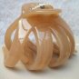 Scunci Basic Truth Beige Blonde Medium Spider Octopus Plastic Jaw Claw Clip 2.5"