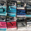 10 Goody Ouchless Designer Series Hair Bands No Metal Elastics Ribbon White Pony