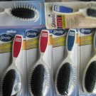 Goody Hot Handles Cushion Hair Brush Smoothing Styler Purse Red Blue Grip Smooth