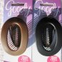 Goody Large Plastic No Metal Barrette Round Half Flat Comb Secure Teeth Kimberly