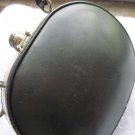 Black FAME Oval Rigid Purse Handbag Review Pictures Carefully Shows Storage Wear