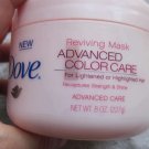 Dove Reviving Mask Advanced Color Care 8 oz Tub Lightened Highlighted Hair Shine
