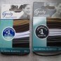 29 Goody Ouchless Java Bean Thin Skinny No Metal Elastic Hair Bands Ponytailers