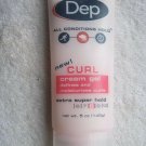 Dep All Conditions Curl Cream Gel Defines Moisturizes Extra Super Hold 5 oz Pink