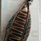 Scunci Design Tortoise Plastic Secure Hinged Open Banana Comb Hair Barrette Clip