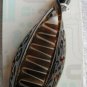 Scunci Design Tortoise Plastic Secure Hinged Open Banana Comb Hair Barrette Clip