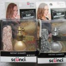 Scunci Instant Hair Shimmer Sparkling Accent Glitter Glimmer Powder Mist Ribbon
