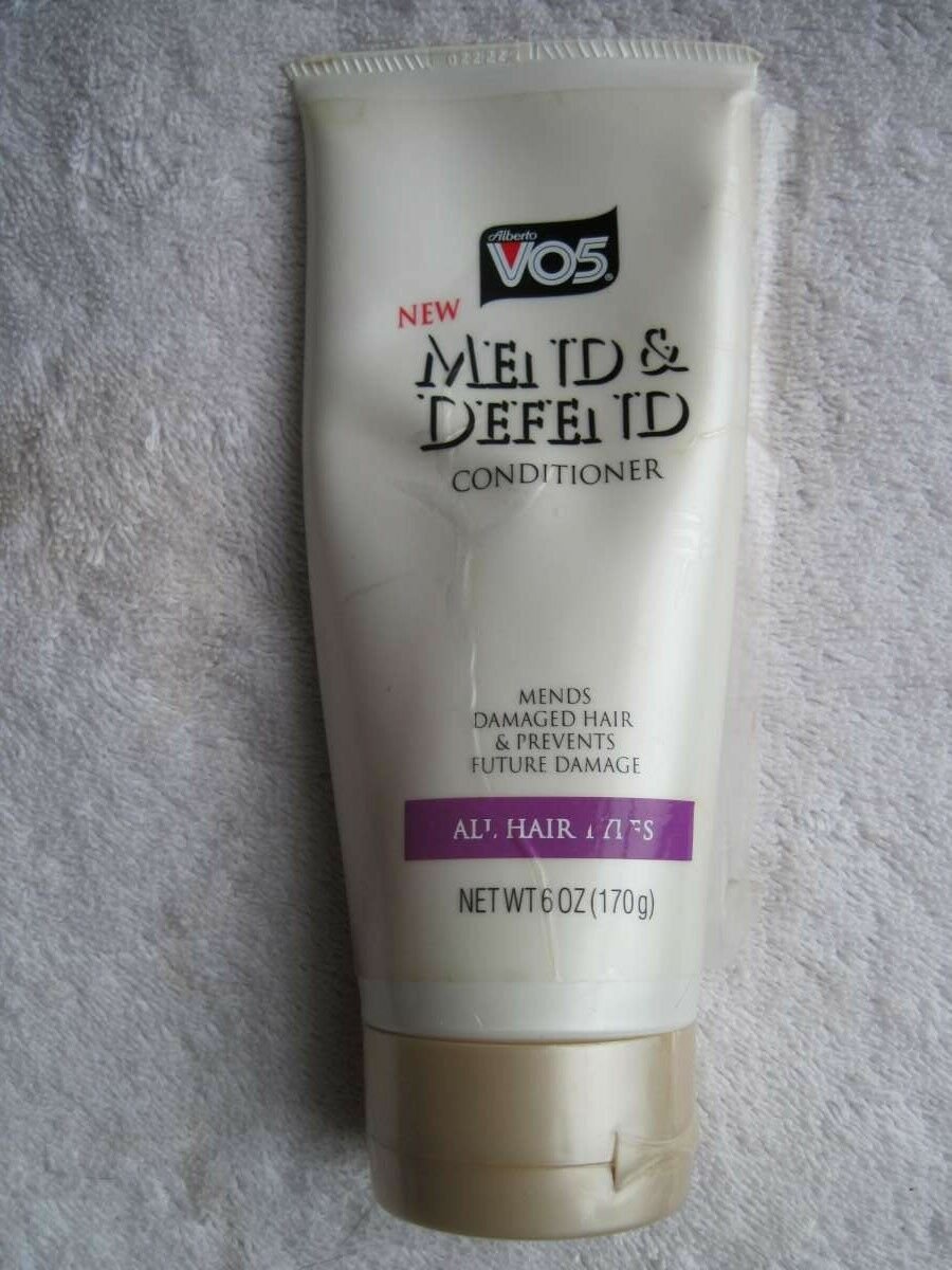 Alberto VO5 Mend & Defend Conditioner Damaged Hair Prevents Future 6 oz All Type