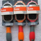 Goody So Sleek Finishing Hair Brush Stiff Metal Bristles Wire Cushion Fast Dry