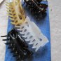 4 Goody Medium Tabitha Claw Clips Hair Jaw Plastic Black Brown Frosted Clear Tan