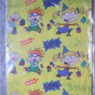 1 Rugrats 8.33 Sq Ft Sheet Gift Wrap Yellow American Greetings Tommy Chucky