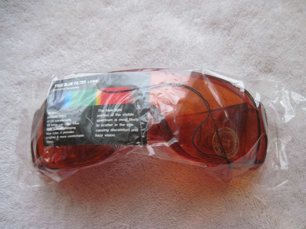 True Blue Filter Lens Light Glasses General Purpose ANSI Z80.3 Night Industrial