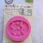 2 Wilton Easter Egg Cookie Stamp Plastic 1997 Decorating Stampers Baking Crafts