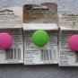 2 Wilton Easter Egg Cookie Stamp Plastic 1997 Decorating Stampers Baking Crafts