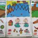 3 Sheets Nickelodeon's Rugrats Window Static Clings Blockbuster Play Pak 1997
