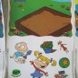 3 Sheets Nickelodeon's Rugrats Window Static Clings Blockbuster Play Pak 1997