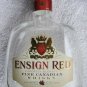 Empty 750ml Ensign Red Canadian Whisky Thick Heavy Clear Glass Bottle Wood Cork