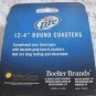 12 Pack Boxed Miller Lite 4 Inch Round Coasters Officially Licensed Pulp Board