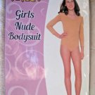 Spirit Halloween Nylon Girls Nude Body Suit Medium Large 80-120 lb Play Costume