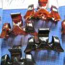 4 Goody Classics Weave Styling Plastic Fashion Hair Claw Clips Small Mini Jaw