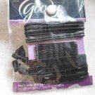 18 Goody Black Hair Emergency Kit Bobby Pins Ouchless Ribbon Elastics Pouch Prep