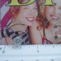 6 Goody Diva Mini Spin Pin Plastic Flower Charm Bun Accent Spiral Hair Accessory