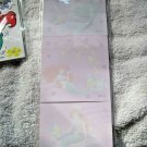 Disney's Little Mermaid Ariel 3 Pack Sticky Note Pads Flounder Sebastian Favors