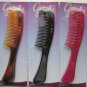 Solid Plastic Curved Wide Spaced Teeth Tooth Super Detangling Hair Comb Detangle
