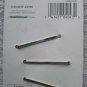 Goody Shiny Silver Diamond Gem Bow Oval Squre Metal Collins Bobby Slide Hair Pin