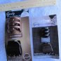2 Goody Colour Collection Slide Proof Secure Fit Band Plastic Claw Clip Hair Jaw